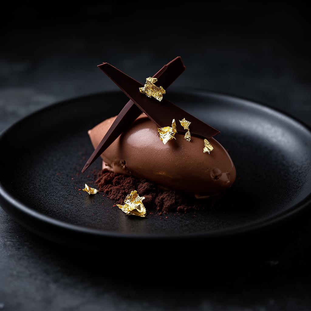 Sobremesa de chocolate